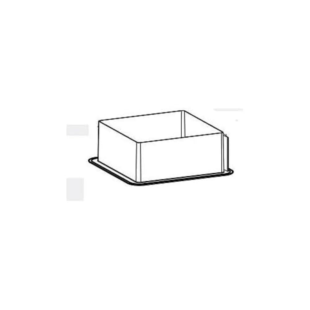 White 5.75" Vent Garnish T80500