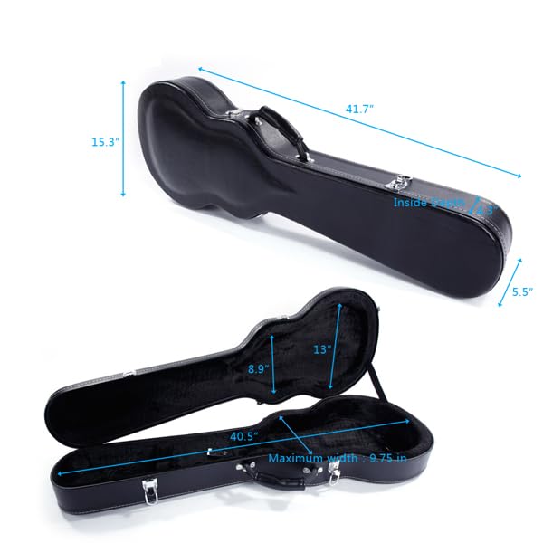 Black Hard Case for Electric Guitar M52538