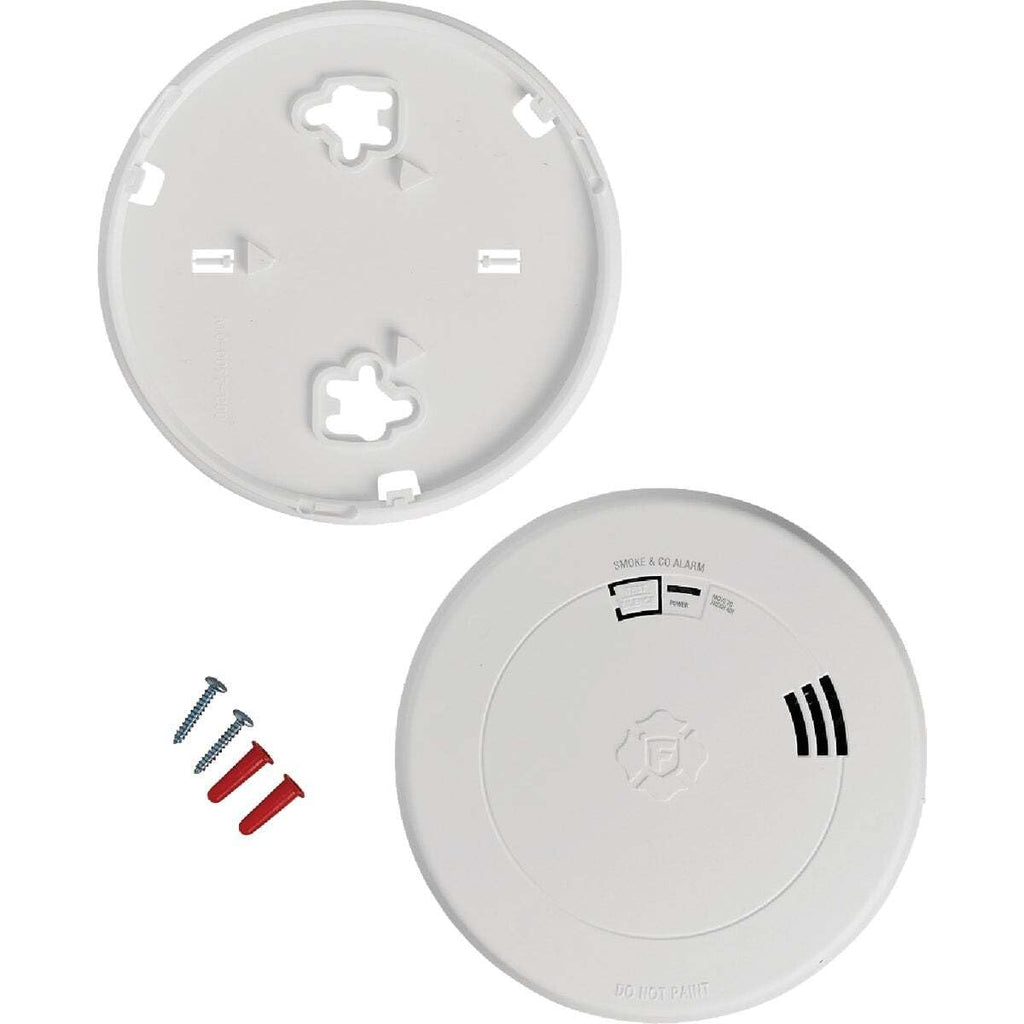10 Year Battery-Powered Photoelectric Smoke and Carbon Monoxide Detector A4051