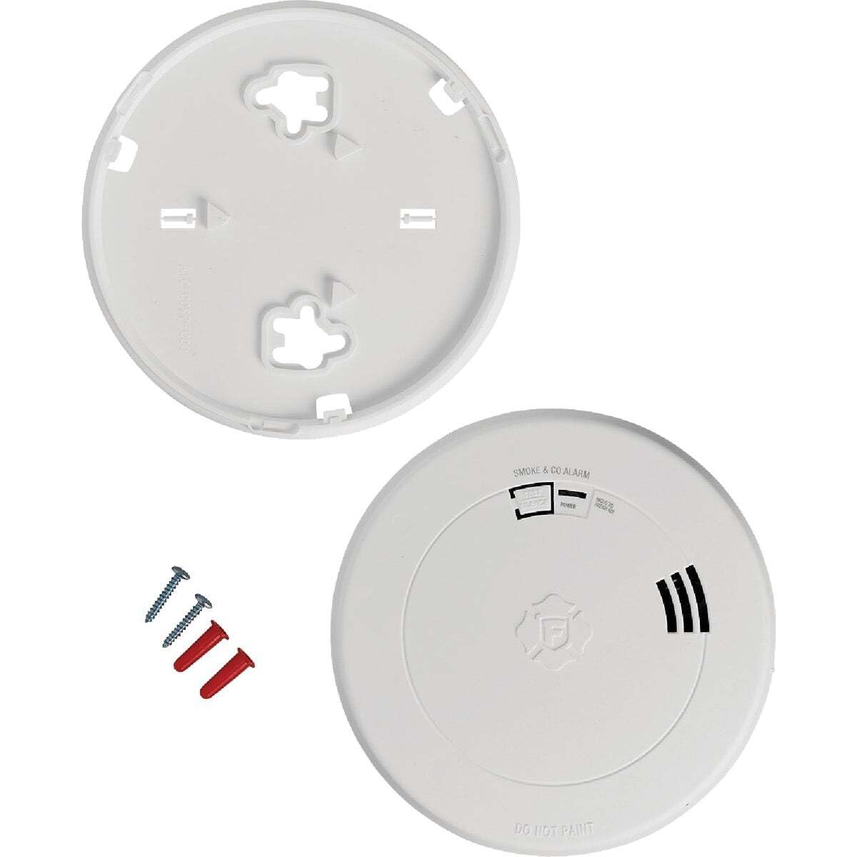 10 Year Battery-Powered Photoelectric Smoke and Carbon Monoxide Detector A4051