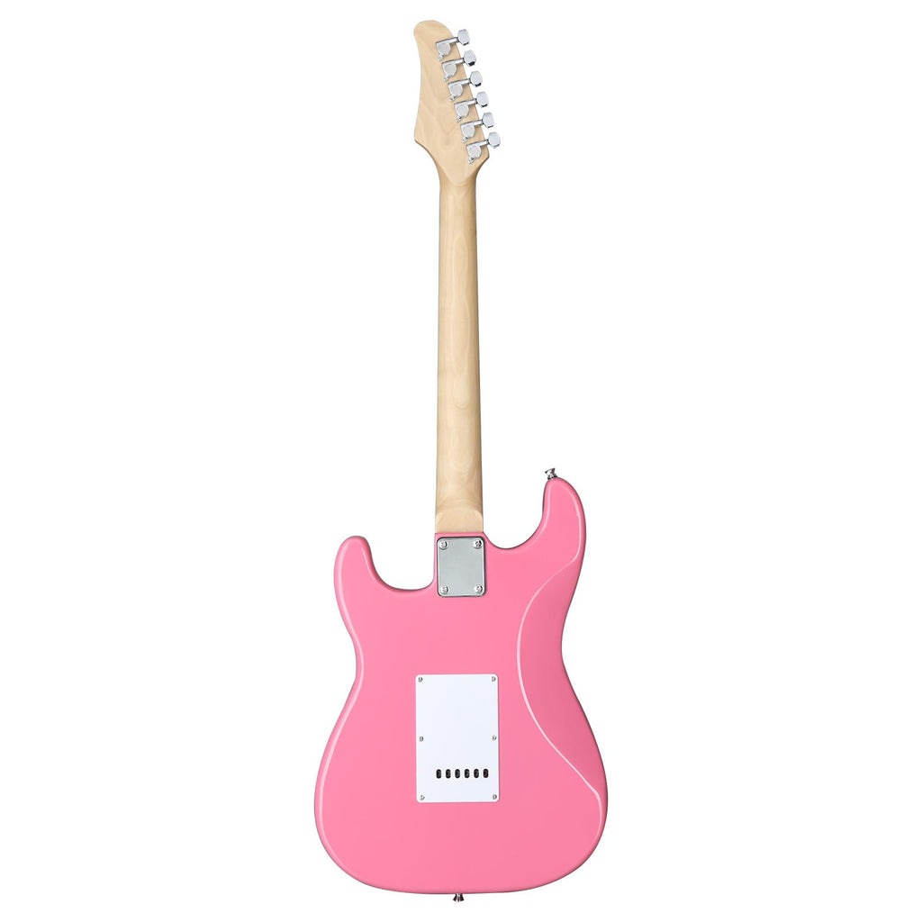 39 Inch Pink Electric Guitar Starter Kit with Amp A729