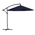 10 Ft Offset Cantilever Patio Umbrella with Cross Base Z3703