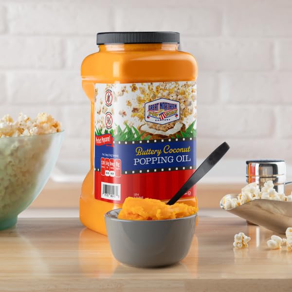 Butter Flavored Coconut Oil 110oz Popcorn Oil G79233
