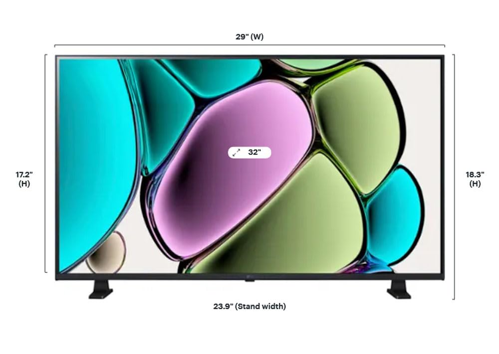 32" LED HD TV with HDR10 A8498