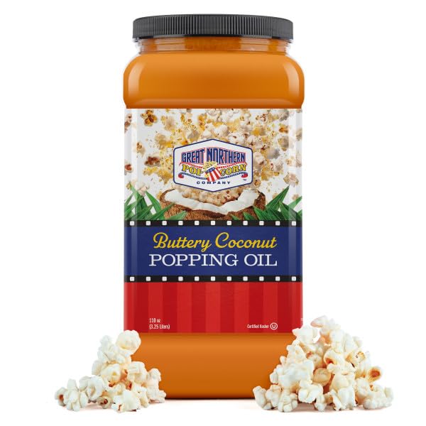 Butter Flavored Coconut Oil 110oz Popcorn Oil G79233