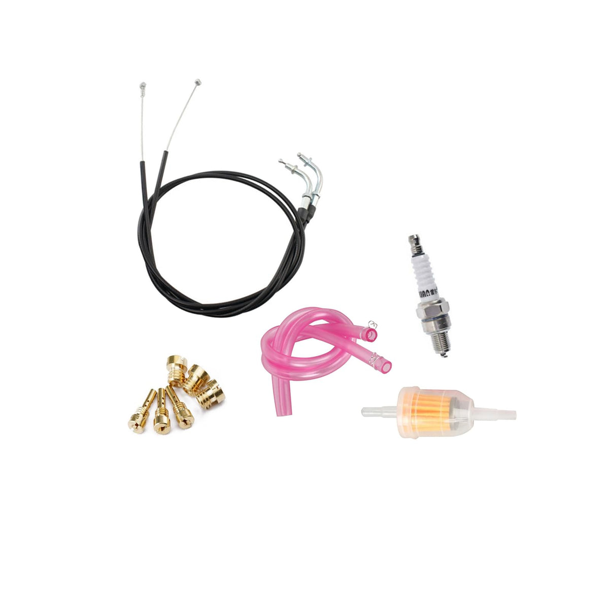 CV40 Carburetor & Throttle Cable Grey N488102