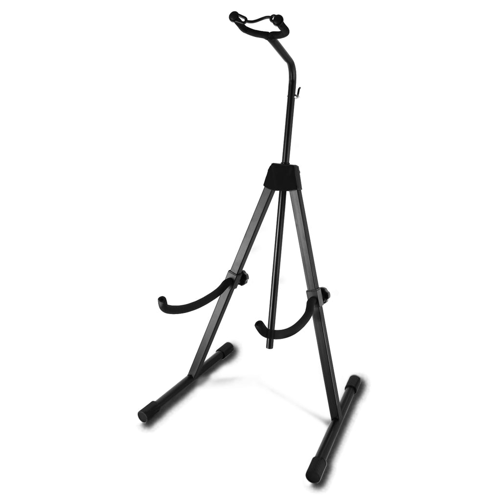Double Bass Stand, Sturdy and Portable Upright Bass, Black F210