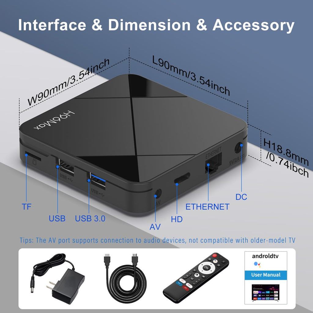 Android 14.0 4K Ultra HD TV Box L222805