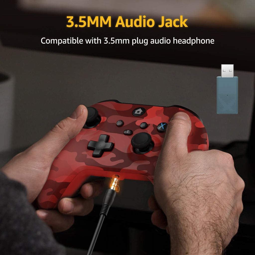 Wireless Controller for X-BOX One/PC Camo Red X993340