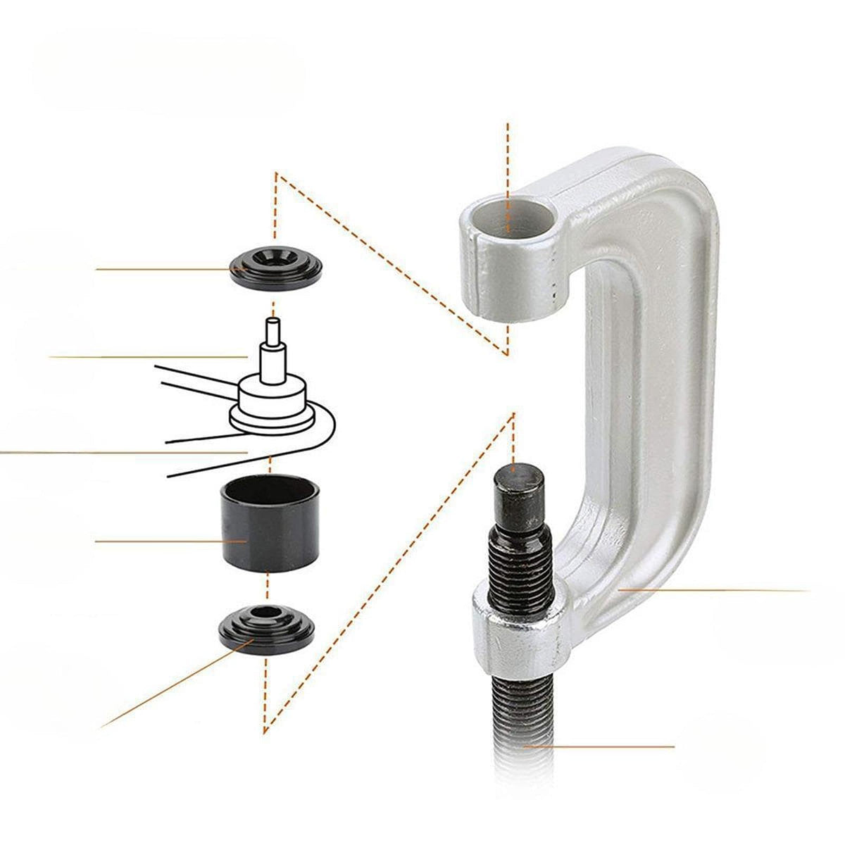 Ball Joint Press Tool Kit 21 Pieces Heavy Duty R259
