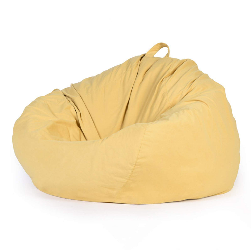 Yellow Large Bean Bag Chair Cover P4776