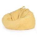 Yellow Large Bean Bag Chair Cover P4776