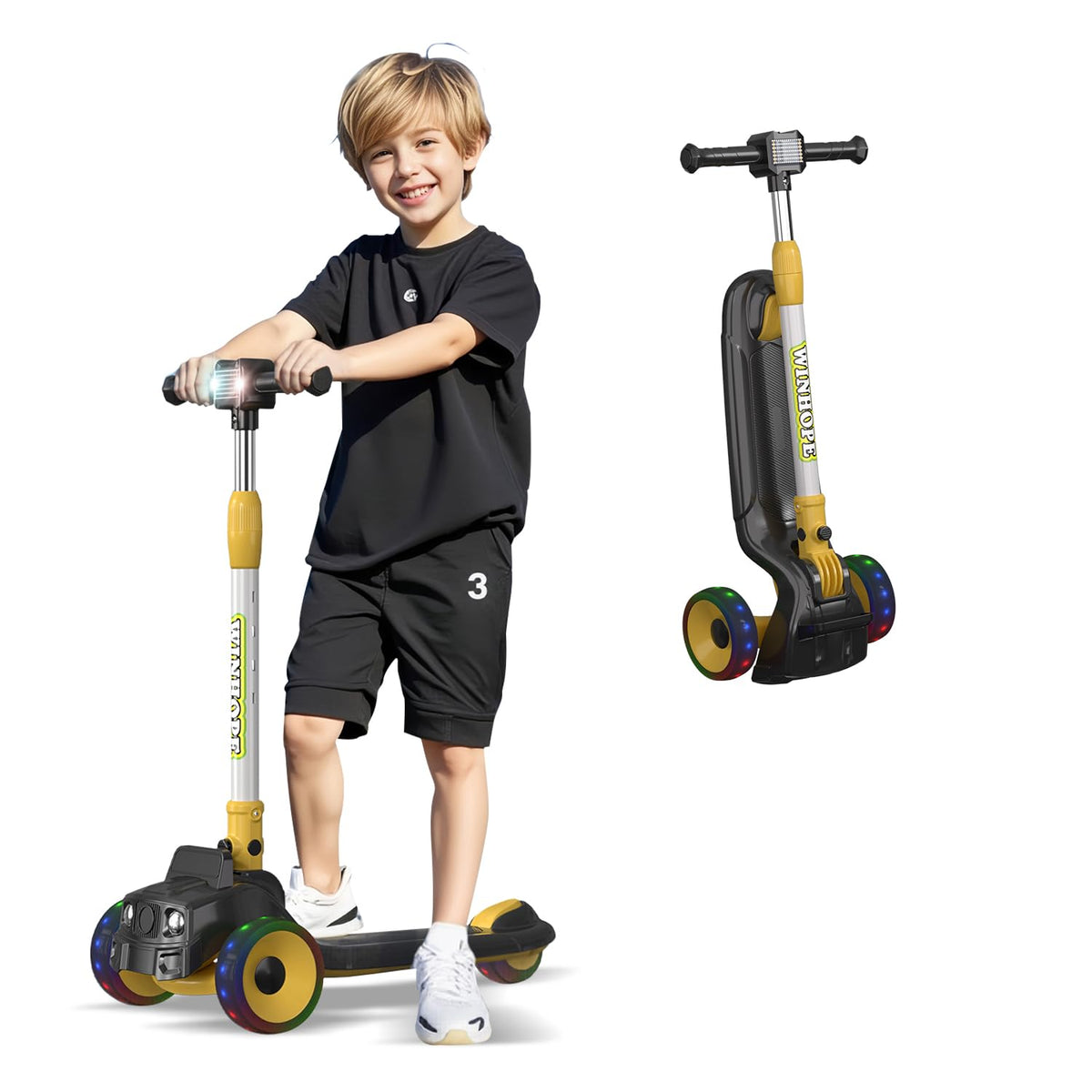 Foldable 3 Wheel Kids Scooter C84537