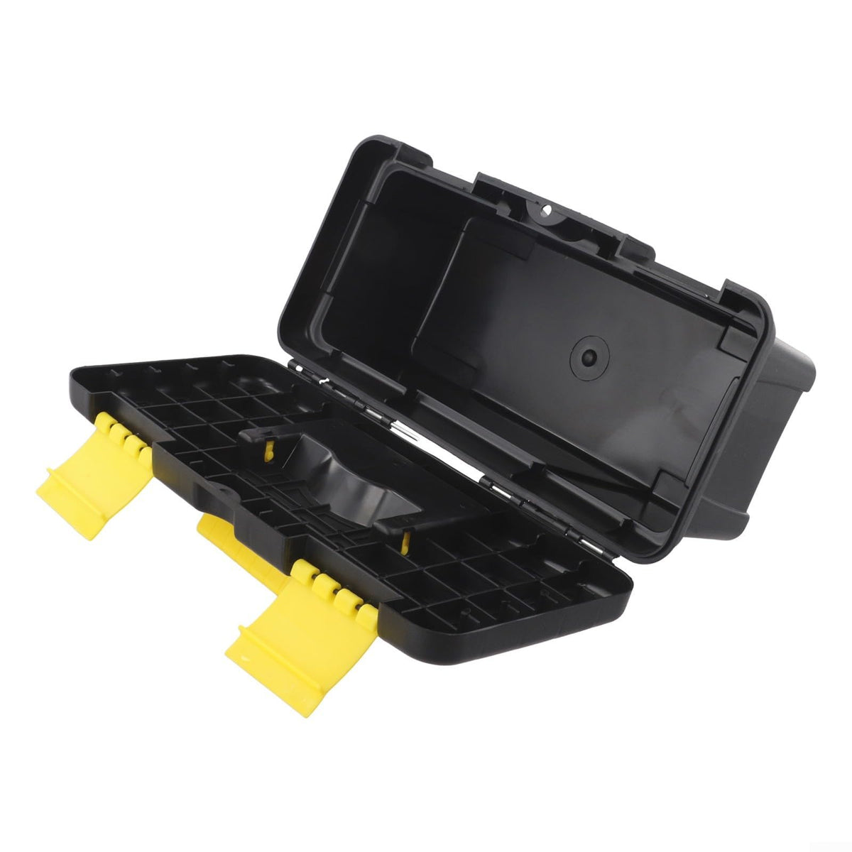 10 Inch Black Plastic Tool Box O287