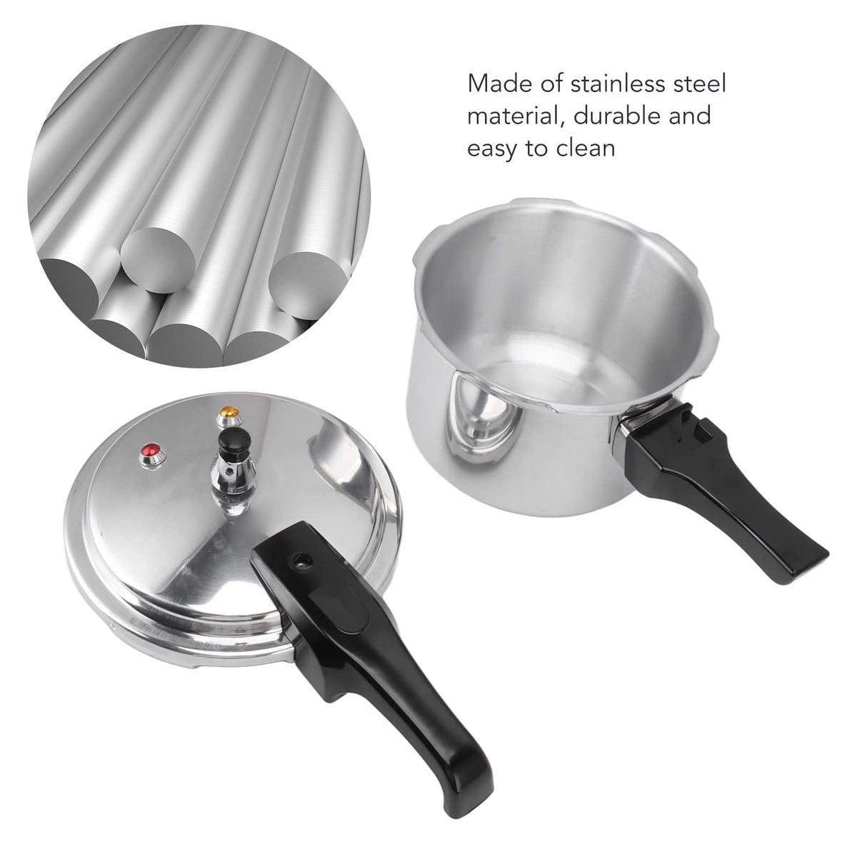 3L Stainless Steel Pressure Cooker Y162196