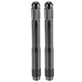 2pcs Stainless Steel Wheel Hangers Alignment Pin M14x1.5 Titanium Tone U15198