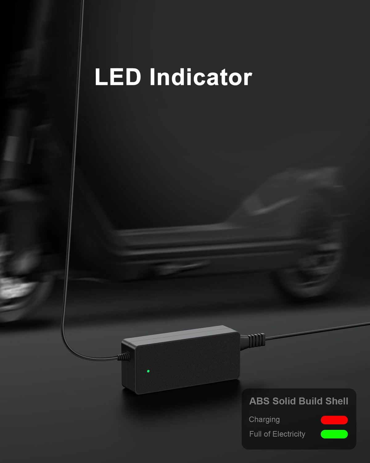 42V Replacement Electric Scooter Charger for 36V Lithium Battery F878