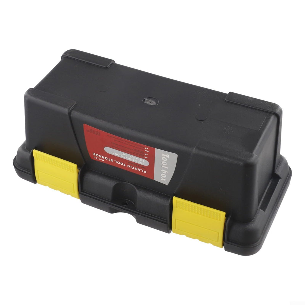 10 Inch Black Plastic Tool Box O287