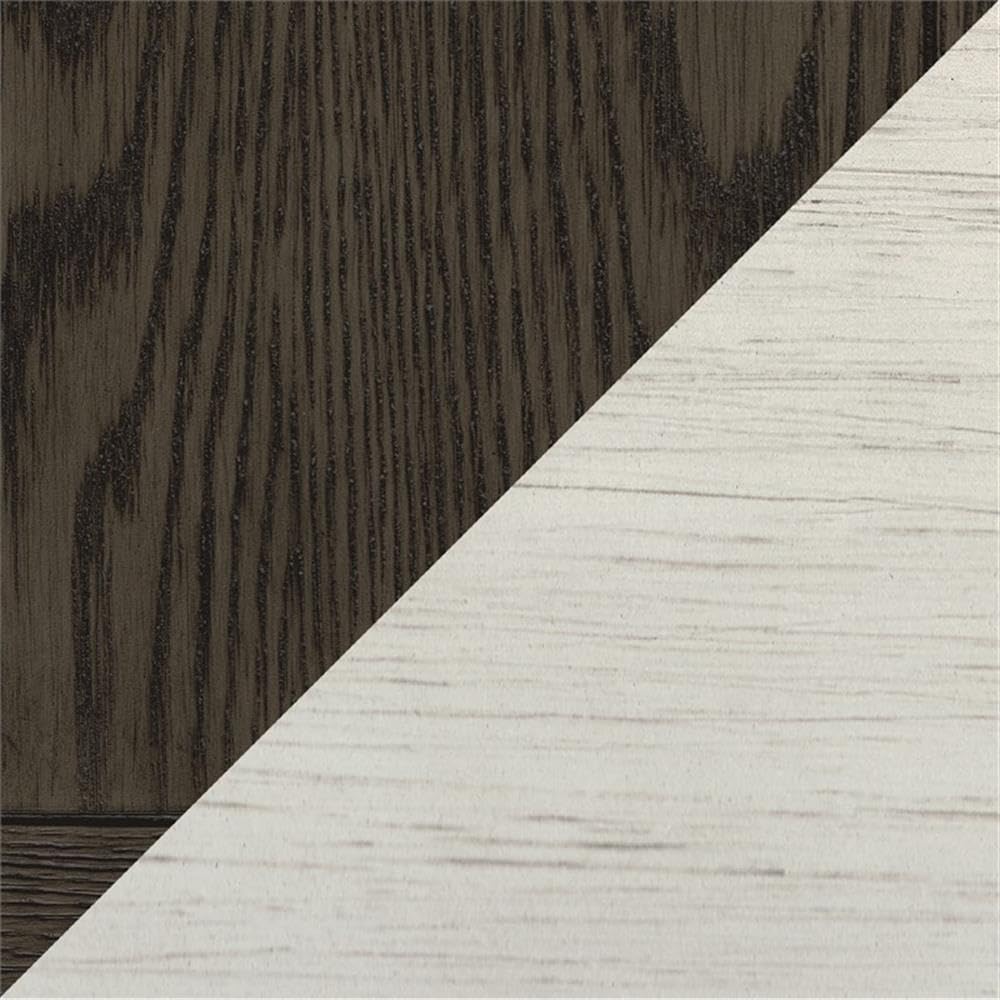 2-Tone Wood Console Table with 2 Drawers E304