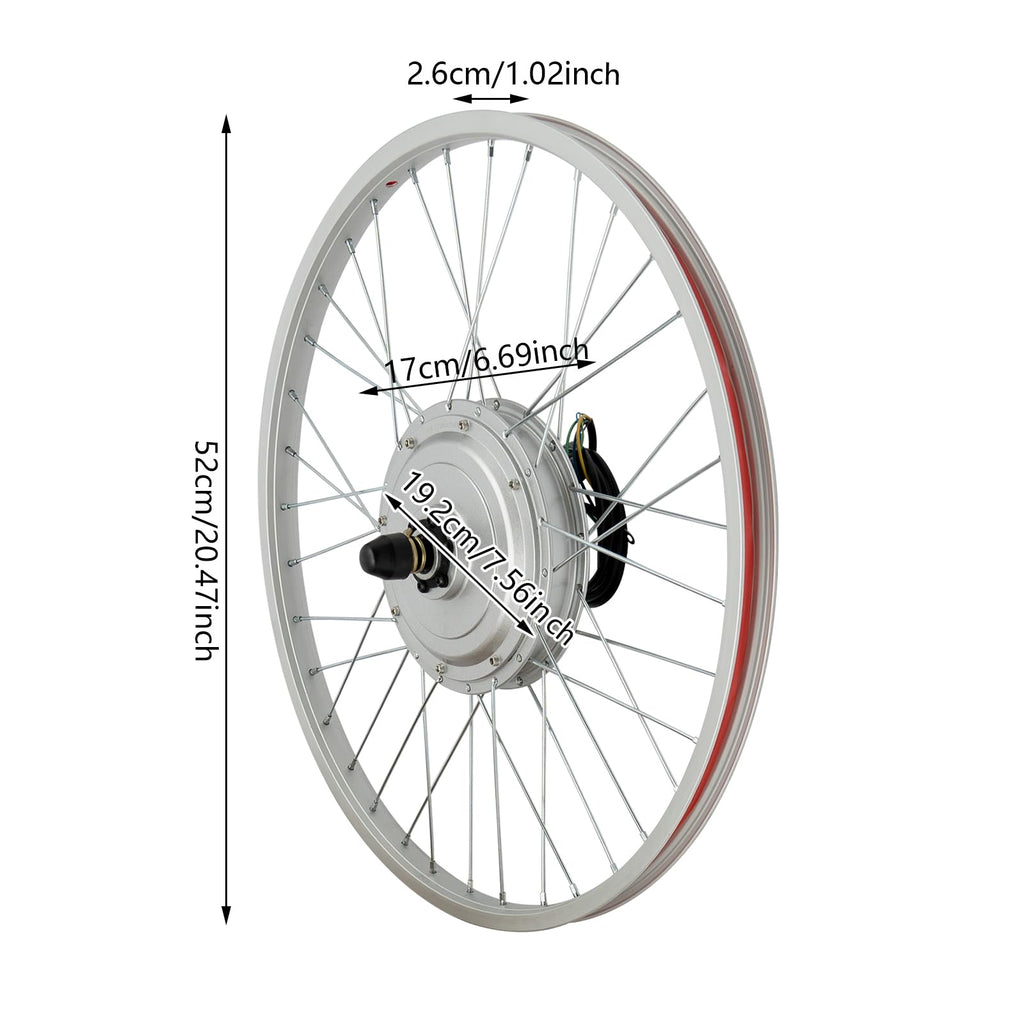 36V 750W Front Brushless Motor Electric Bicycle Conversion Kit H8460