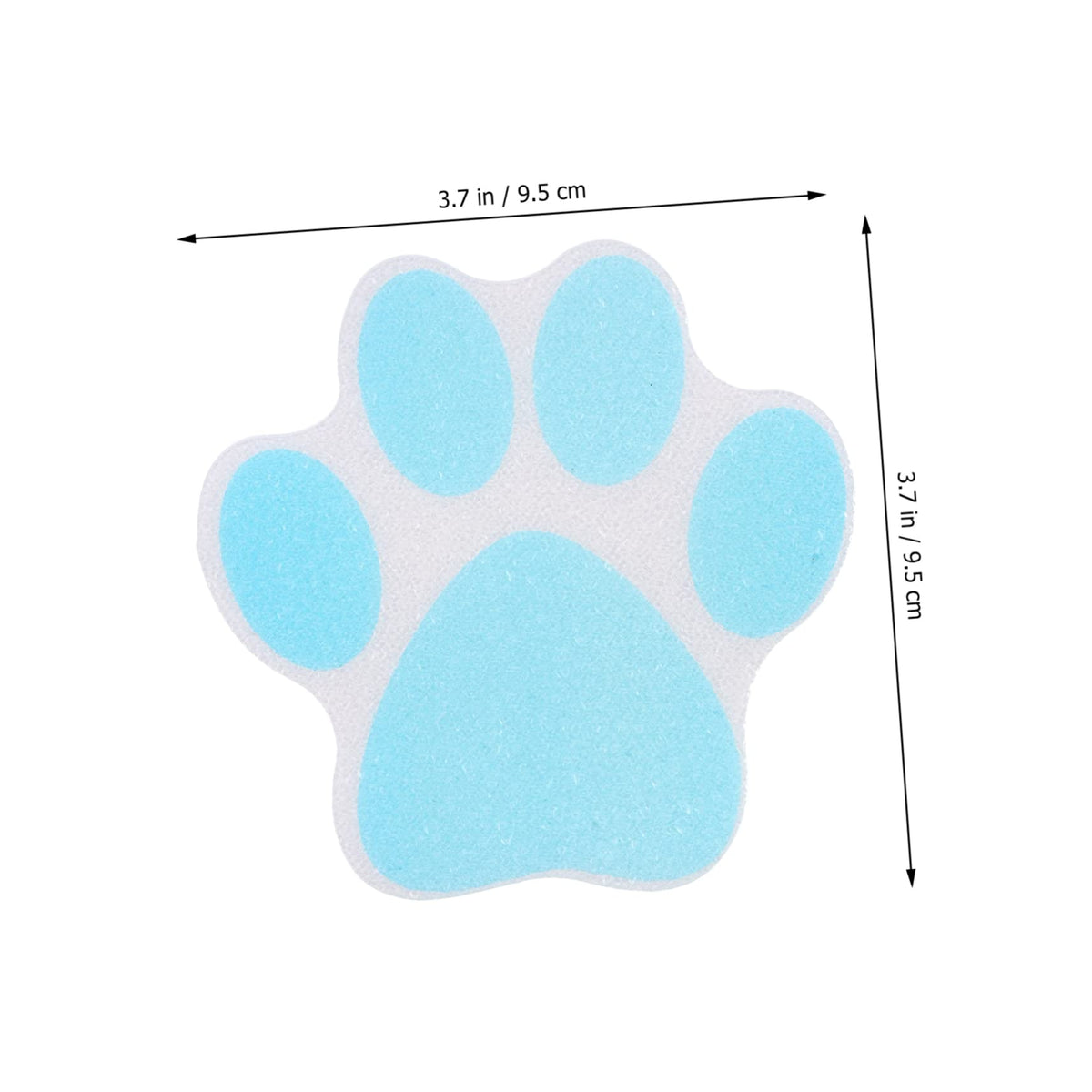 40pcs Non-Slip Dog Paw Print Stickers T305353