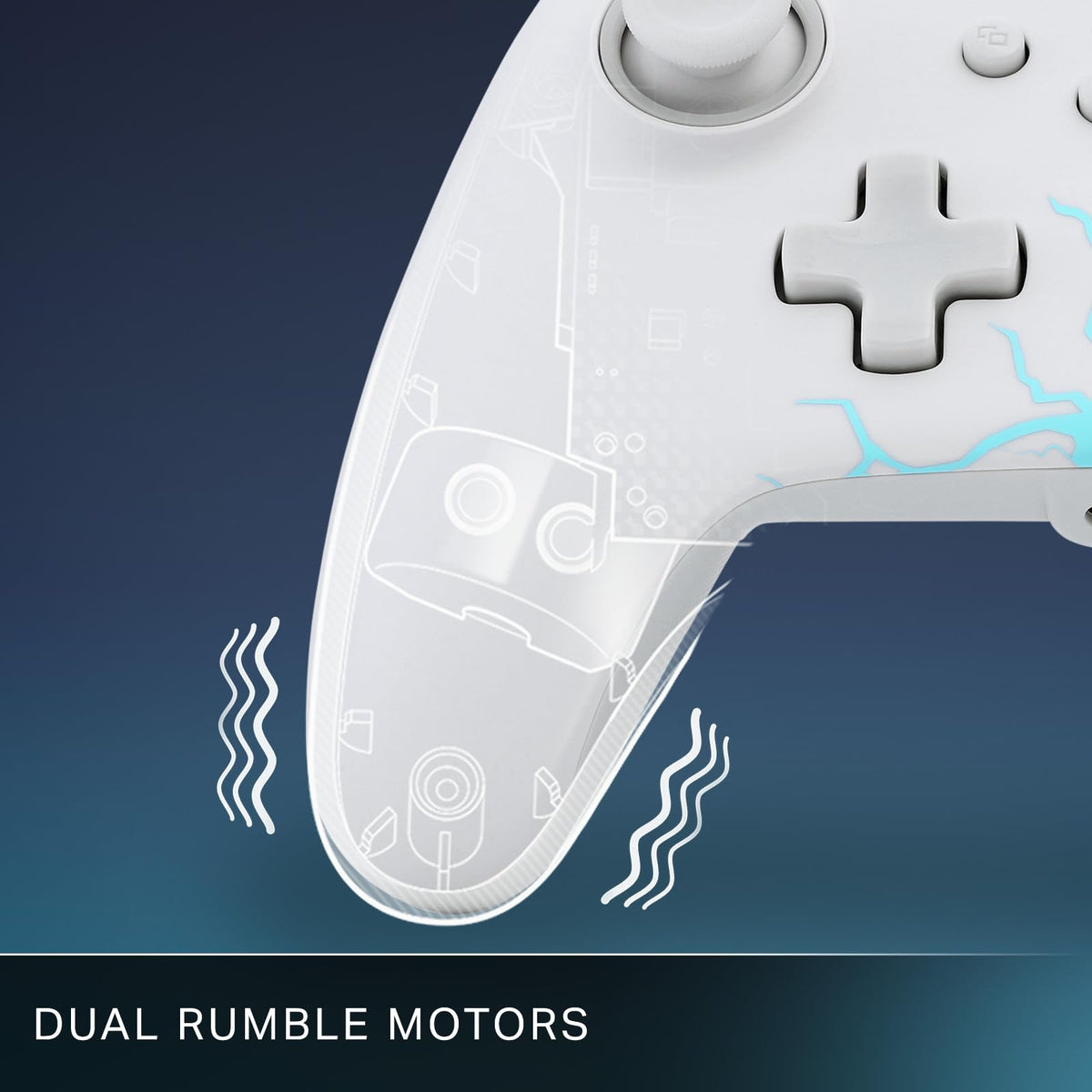 Wired Gaming Controller with Hall Effect Thumbsticks Q3576