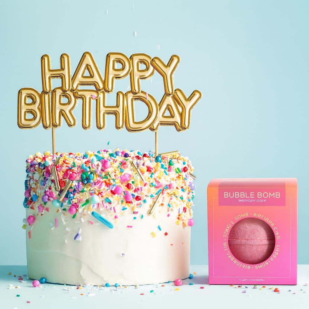 Birthday Cake Bath Bombs 1 Pack C3473