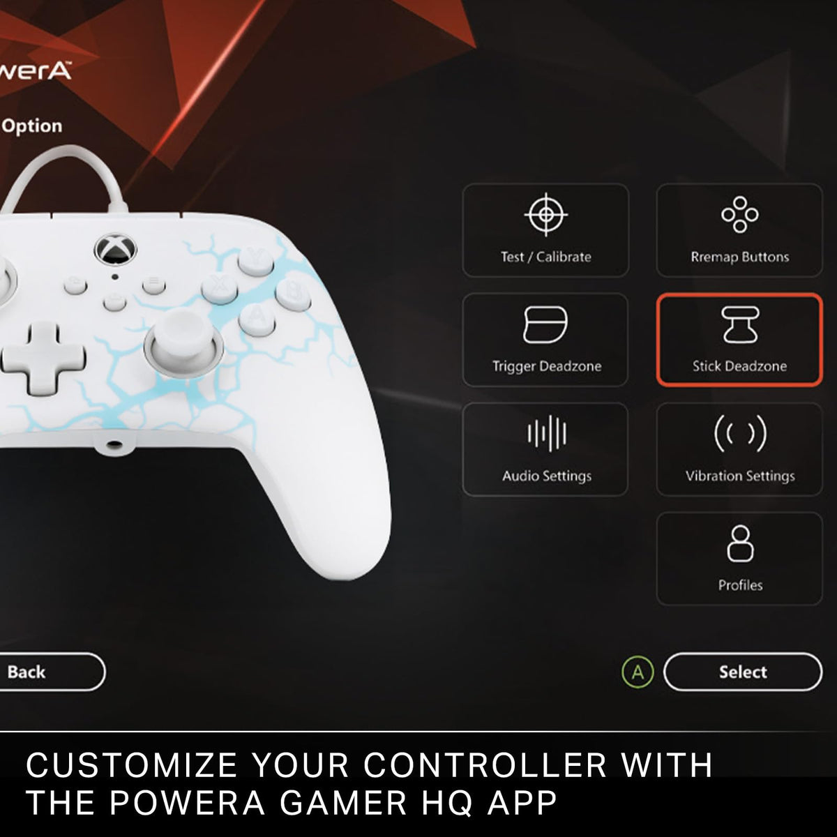 Wired Gaming Controller with Hall Effect Thumbsticks Q3576
