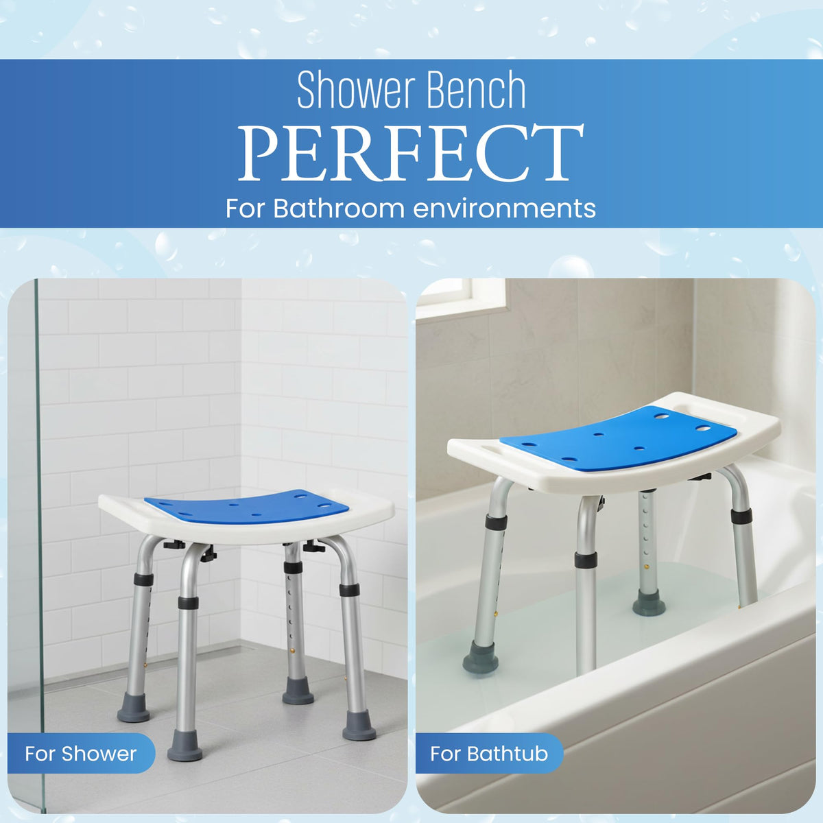 Shower Chair and Bathtub Bench S17337
