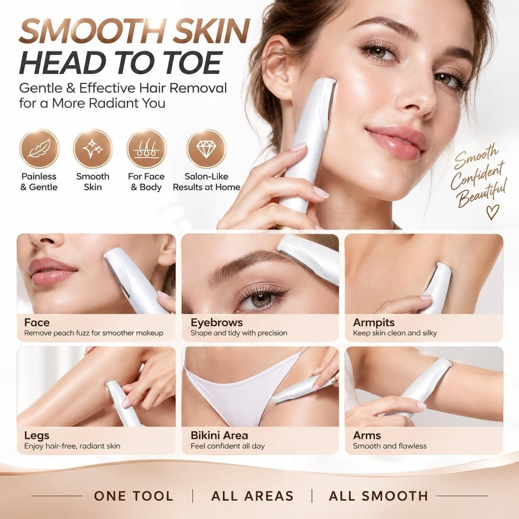 Dermaplane Razor with 9 Refill Blade T831