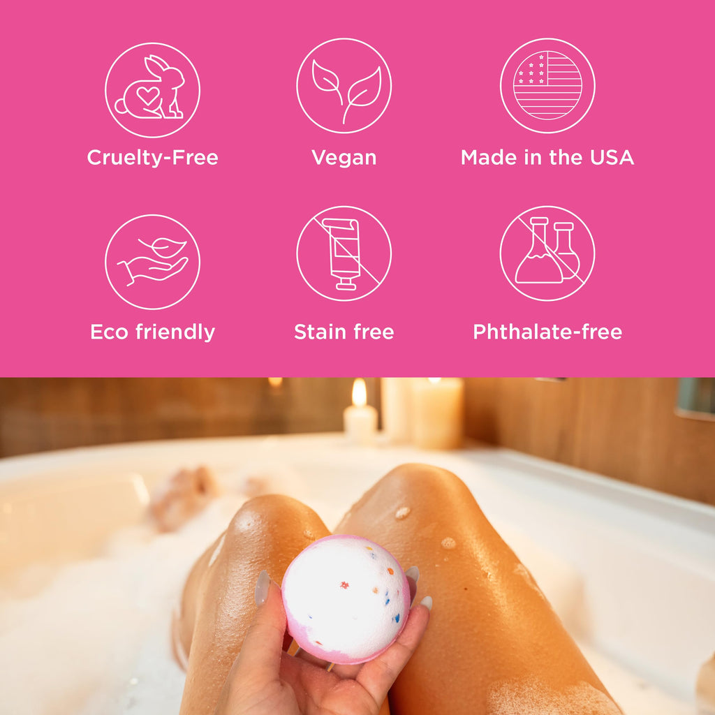 Birthday Cake Bath Bombs 1 Pack C3473