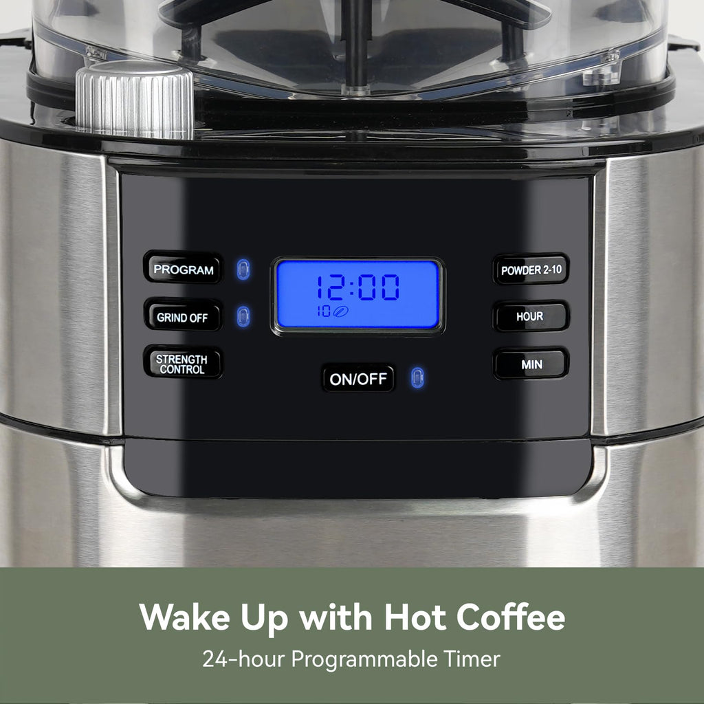 10-Cup Grind & Brew Coffee Maker with Burr Grinder S442409