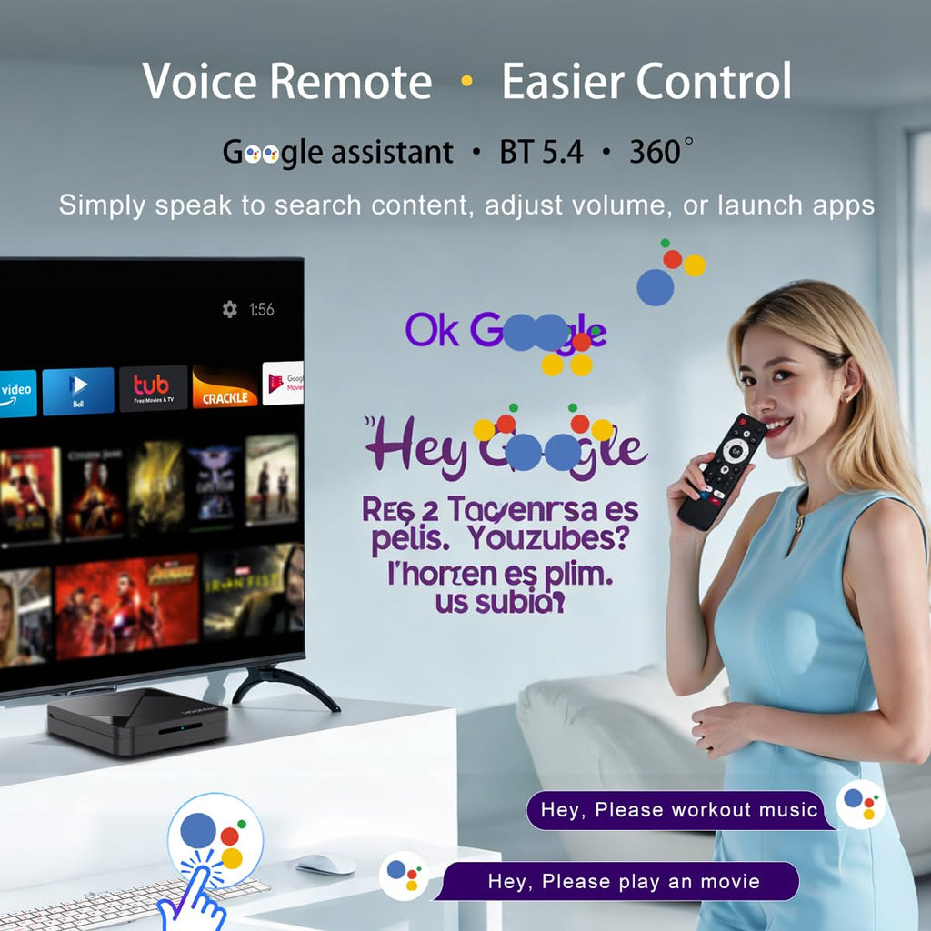 Android 14.0 4K Ultra HD TV Box L222805