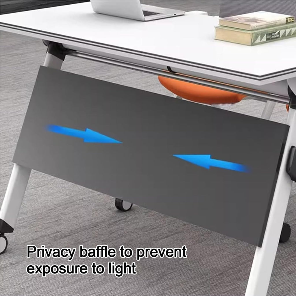 Folding Conference Table with Casters Y20730