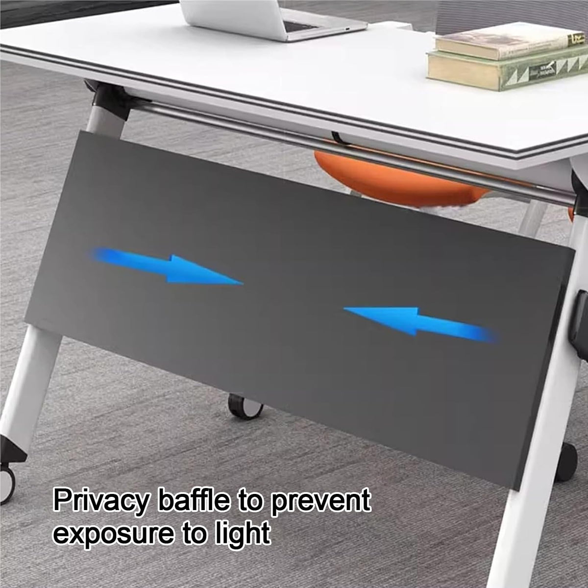 Folding Conference Table with Casters Y20730