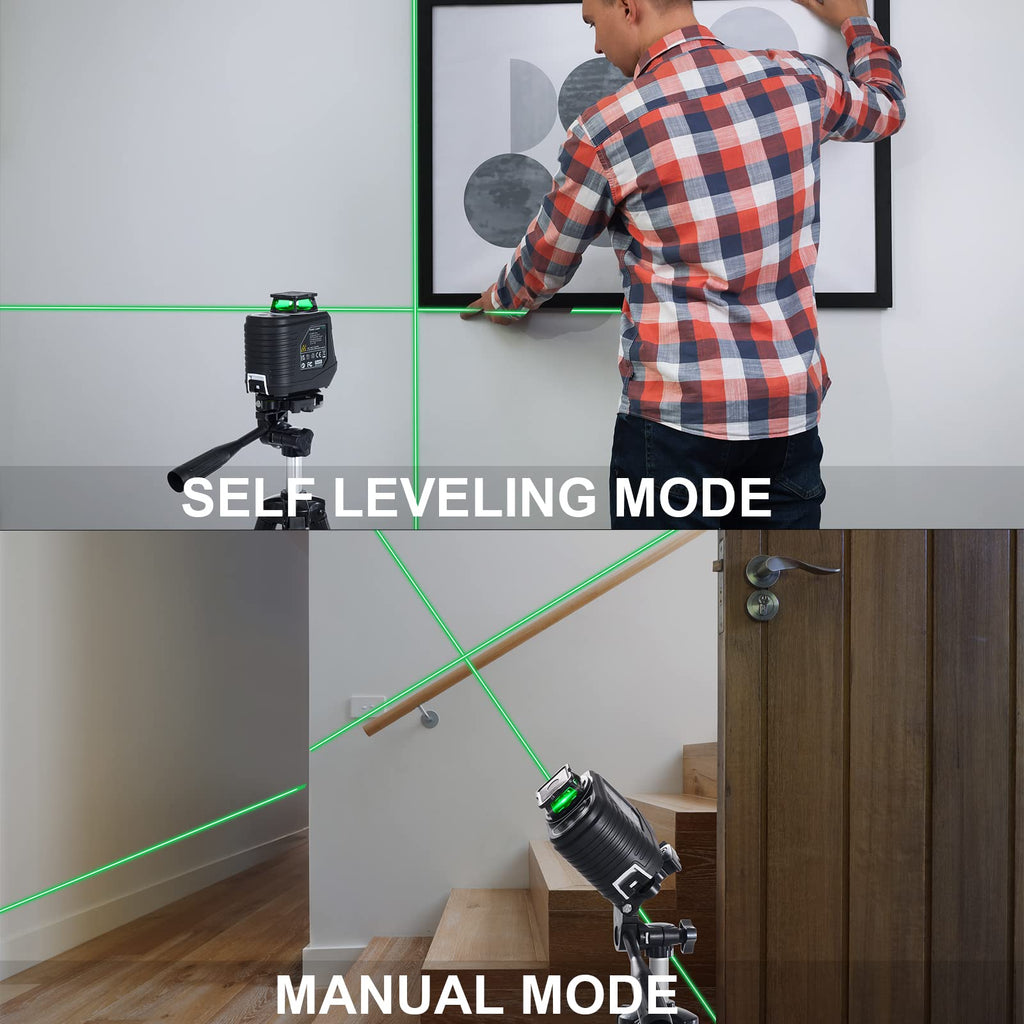 360° Self Leveling Laser Level with Tripod L922