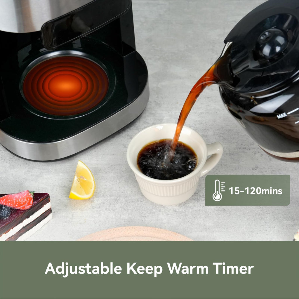 10-Cup Grind & Brew Coffee Maker with Burr Grinder S442409