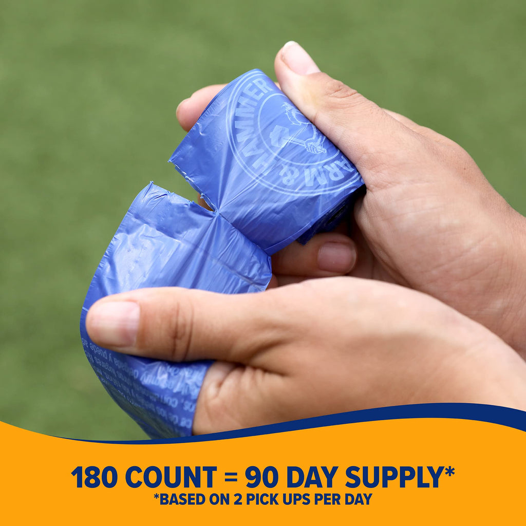 Dog and Cat Waste Bags, 180 Count S404222