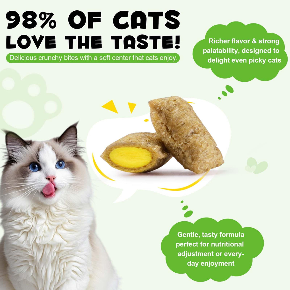 Hairball Remedy Cat Treats Chicken Flavour 100g D98086