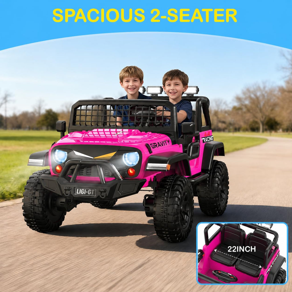 24V 2 Seater 4WD Ride On Car N327798