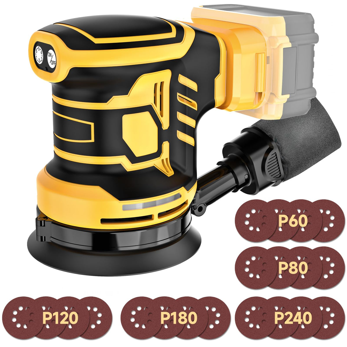 Cordless Random Orbital Sander H43772