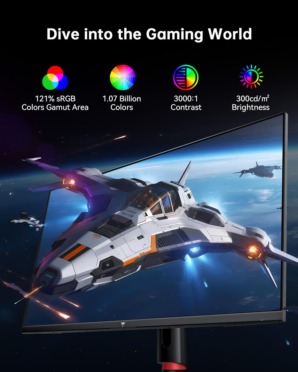 32 Inch 4K 165Hz UHD Fast IPS Gaming Monitor D2548