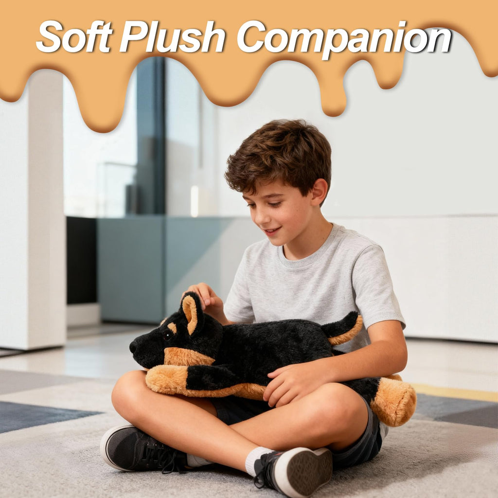 20" 4.1 lbs German Shepherd Plush Hugging Pillow C21130