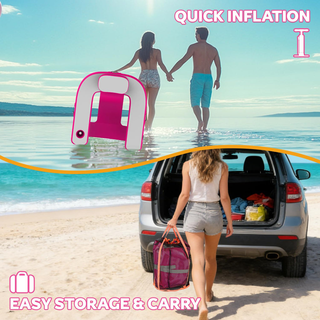 Pool Floats with Cup Holder & Headrest W538264