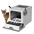 Stainless Steel Cat Litter Box With Lid P24605