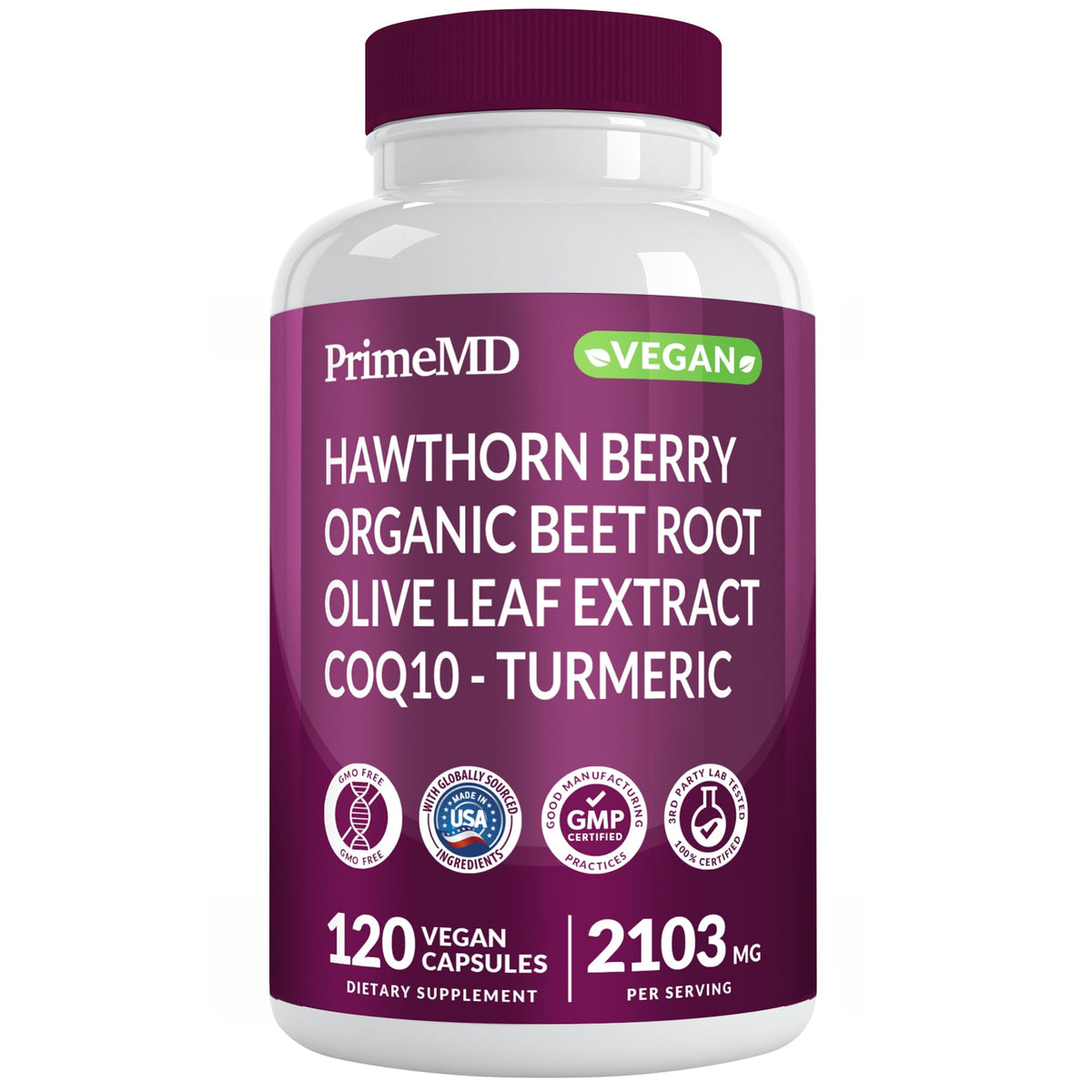 120 Caps Beet Root & CoQ10 Nitric Oxide Support M67155