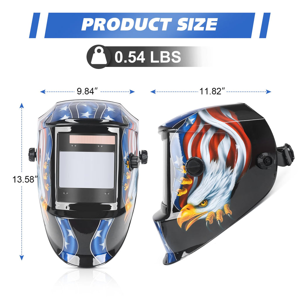 True Color Auto Darkening Welding Helmet G6500