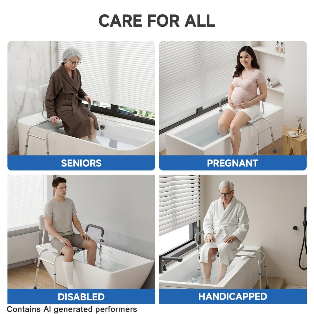Sliding Shower Chair 350 Lb Capacity C766