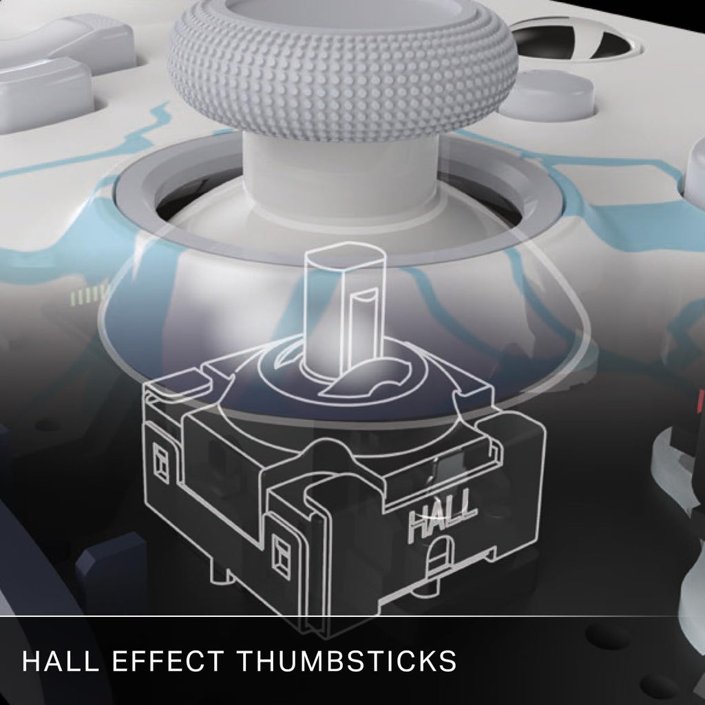 Wired Gaming Controller with Hall Effect Thumbsticks Q3576