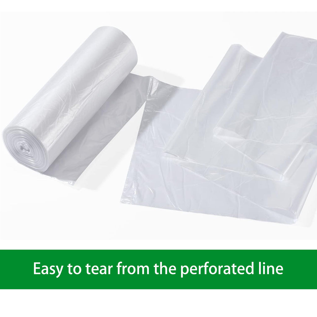 Clear 40-45 Gallon Trash Can Liners U57824